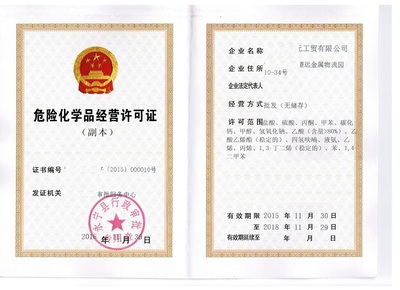 江西贛州市?；洜I許可證代辦資料